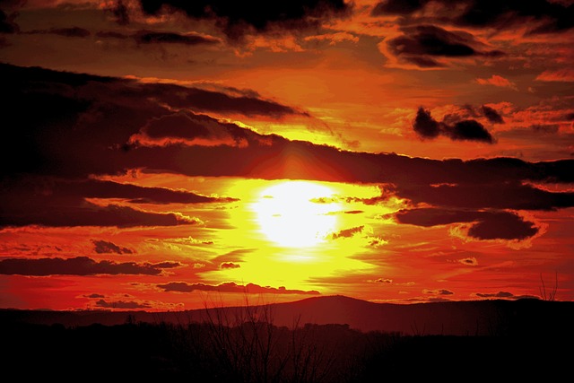 Free Sun Red photo and picture