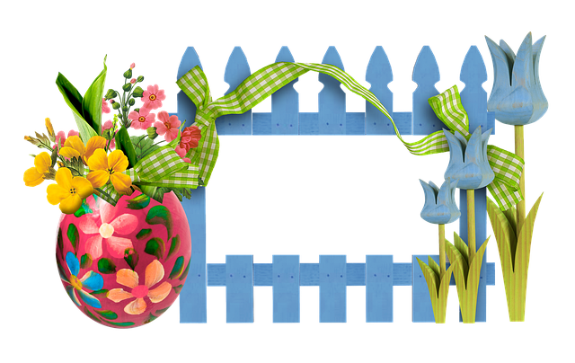 Free spring flowers greens illustration