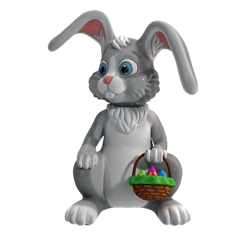 Easter Bunny, Påskekurv, Påske, Kanin