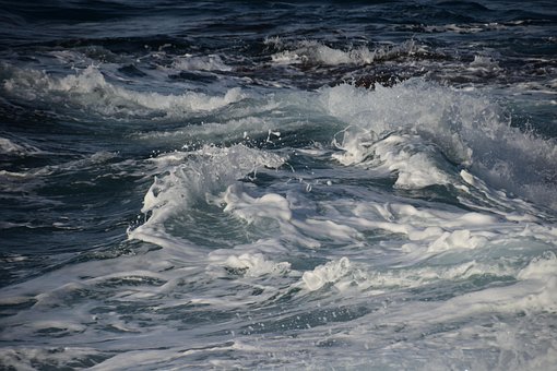 Schaum, Meer, Mallorca, Wasser, Weiß
