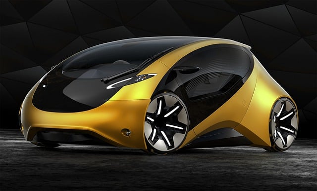 Free future vehicle auto illustration