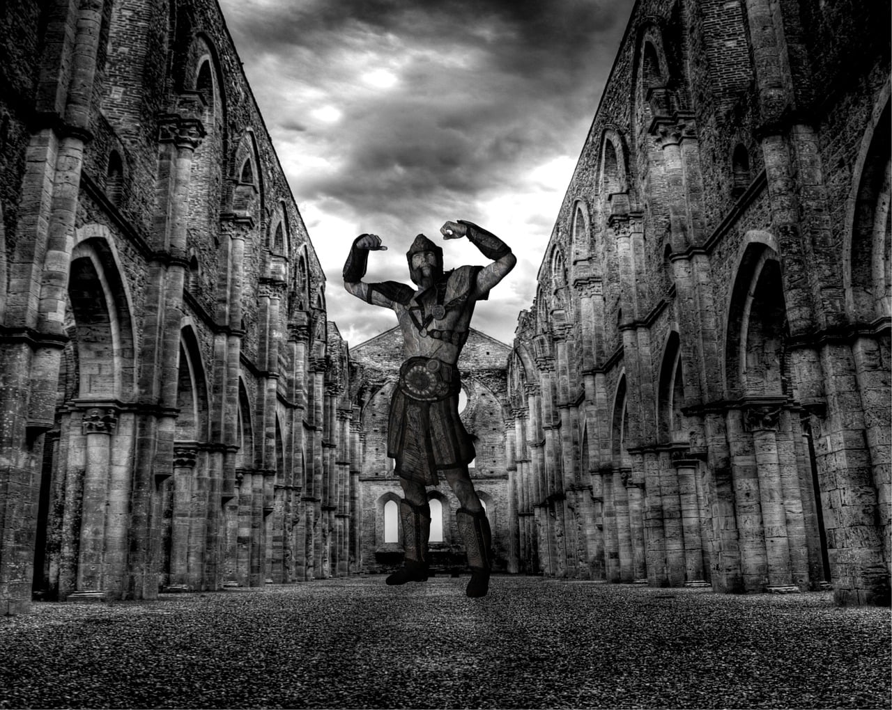 Download Giant, Stone, Statue. RoyaltyFree Stock Illustration Image