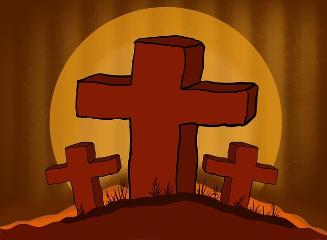 Free good friday jesus cross illustration