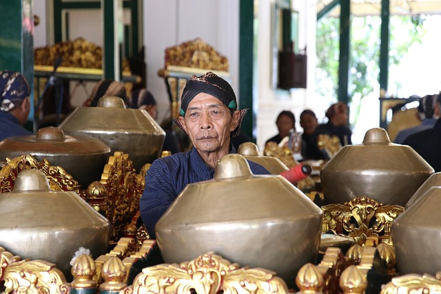 Java, Paleis, Jogjakarta, Muziek, Sultan