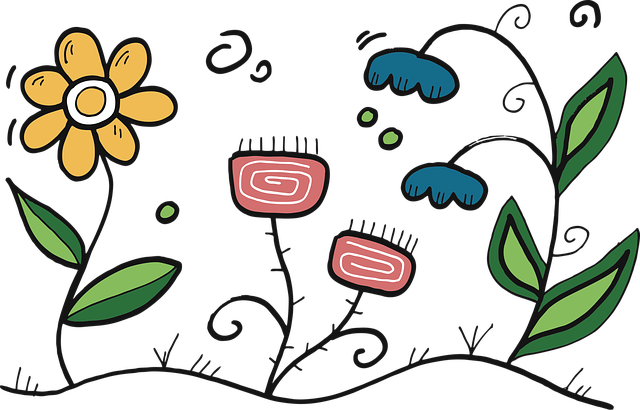 Free flowers flower background jar vector