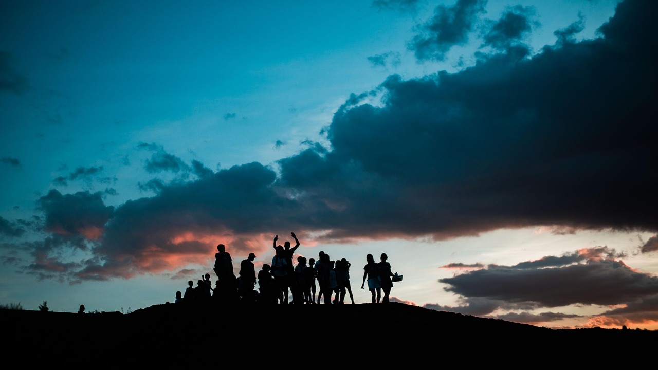 Sunset Summer Camp - Free photo on Pixabay - Pixabay