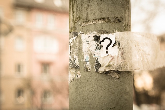 Free Urban Question Mark photo and picture