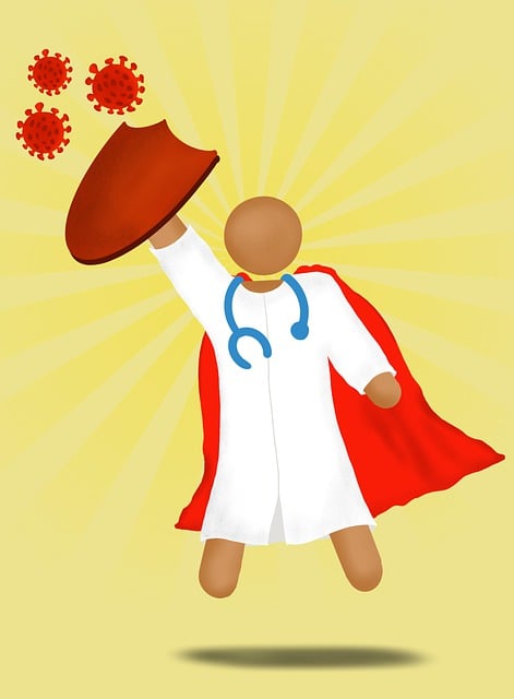 Free doctor corona coronavirus illustration