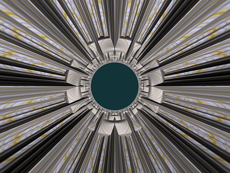 Metallisk, Fraktal, Struktur, Titanium