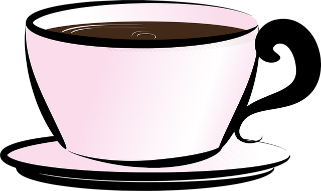 Free cup coffee tea vector