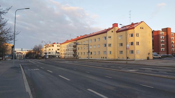 Stadt, Straße, Wohnung