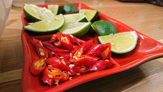 Free Red Chilli Lime photo and picture