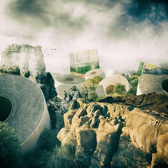 Free Toilet Paper Landscape photo and picture