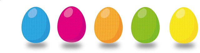 Free easter eggs eggs multicoloured illustration