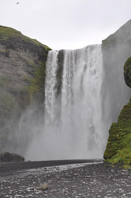 Free Waterfall Iceland photo and picture
