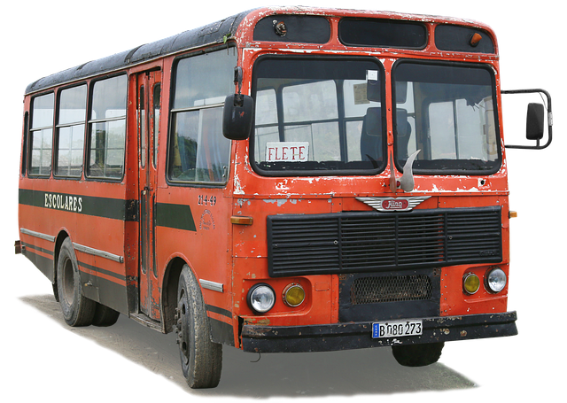 Free hino age bus cuba illustration