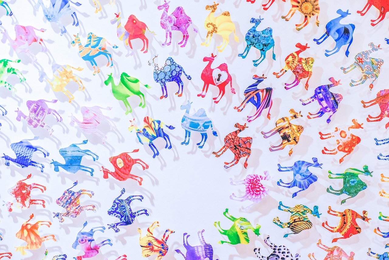 Camels - free online jigsaw puzzle photo