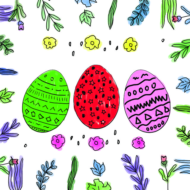 Påsken, Egg, Påske Egg, Osterfest