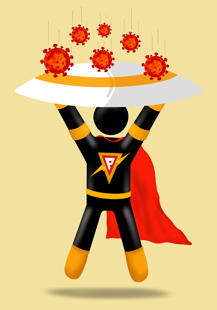 Fight Against Corona Super Hero - Free image on Pixabay