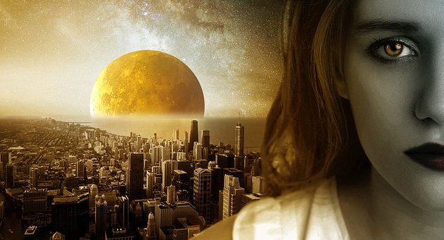Luna, Vampir, Noapte, Fantezie
