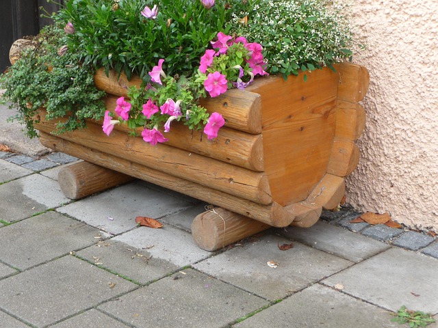 Free Flower Box Wood photo and picture