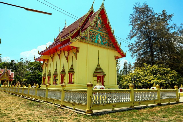 Temple, Thai Temple, Religion, Monastery
