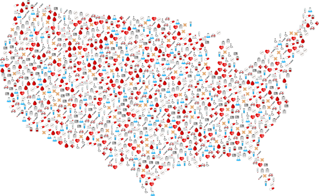 Free america medical icons vector