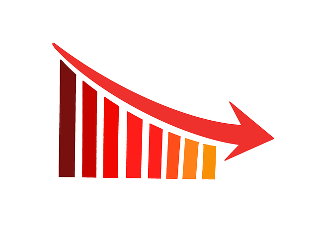 Free statistics business graph illustration