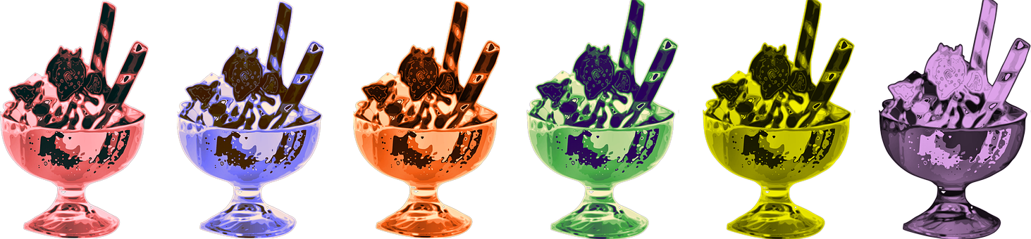 Eis, Farbe, Farbig, Feder, Zeichnung