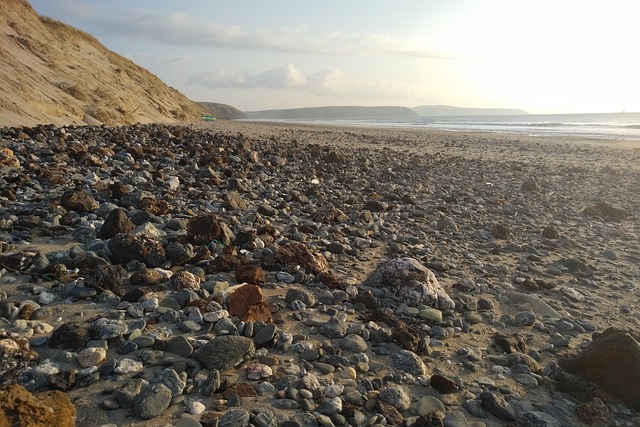 Free Pebbles Beach photo and picture