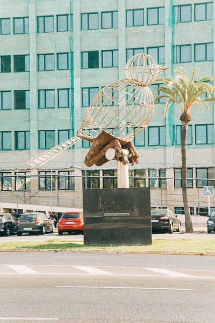 Cadiz, Spanien, Skulpturer, Metal, Kunst