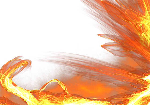 Free flames overlay effect special effects illustration