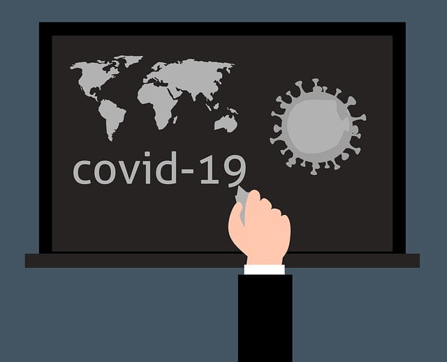 Free virus coronavirus sars-cov-2 illustration