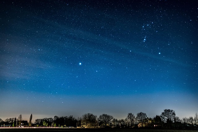 Free Long Exposure Starry Sky photo and picture