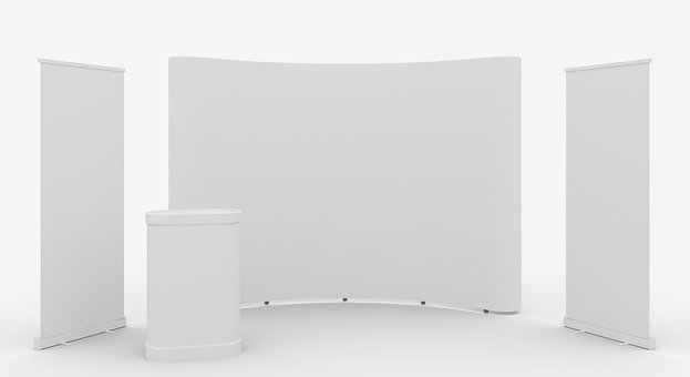 Utstilling, Stå, Banner, Blank