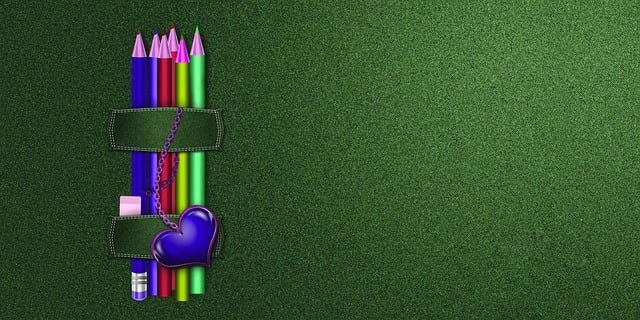 Free pencil pen school illustration