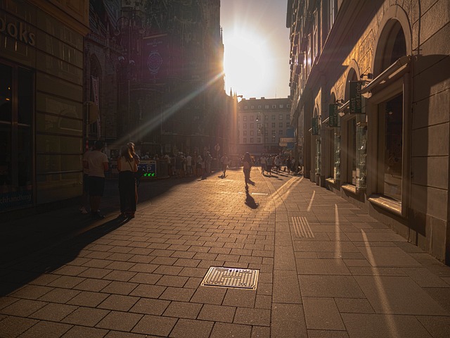 Free Street Sun photo and picture