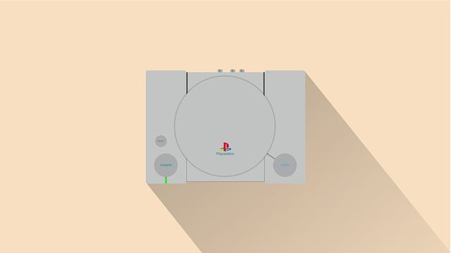Free playstation retro game illustration