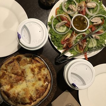 Pizza, Salată, Alimente, Nutriție
