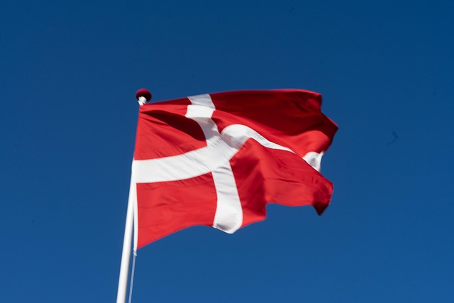 Dannebrog, Dansk, Flag, Rød, Hvid, Kors