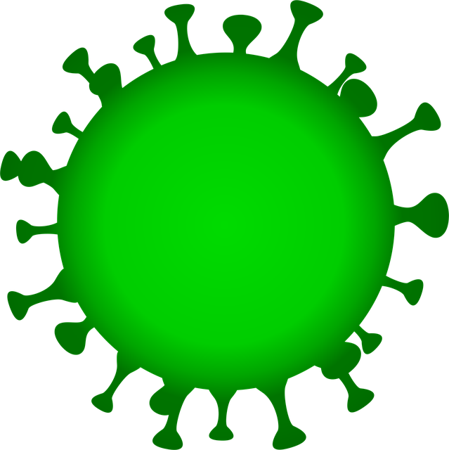 Free Coronavirus Symbol vector and picture