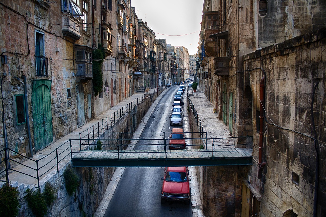Free Road Valletta photo and picture