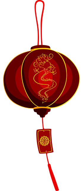 Free flashlight red paper illustration