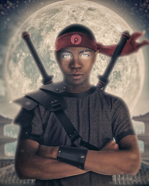 Free Warrior Ninja illustration and picture