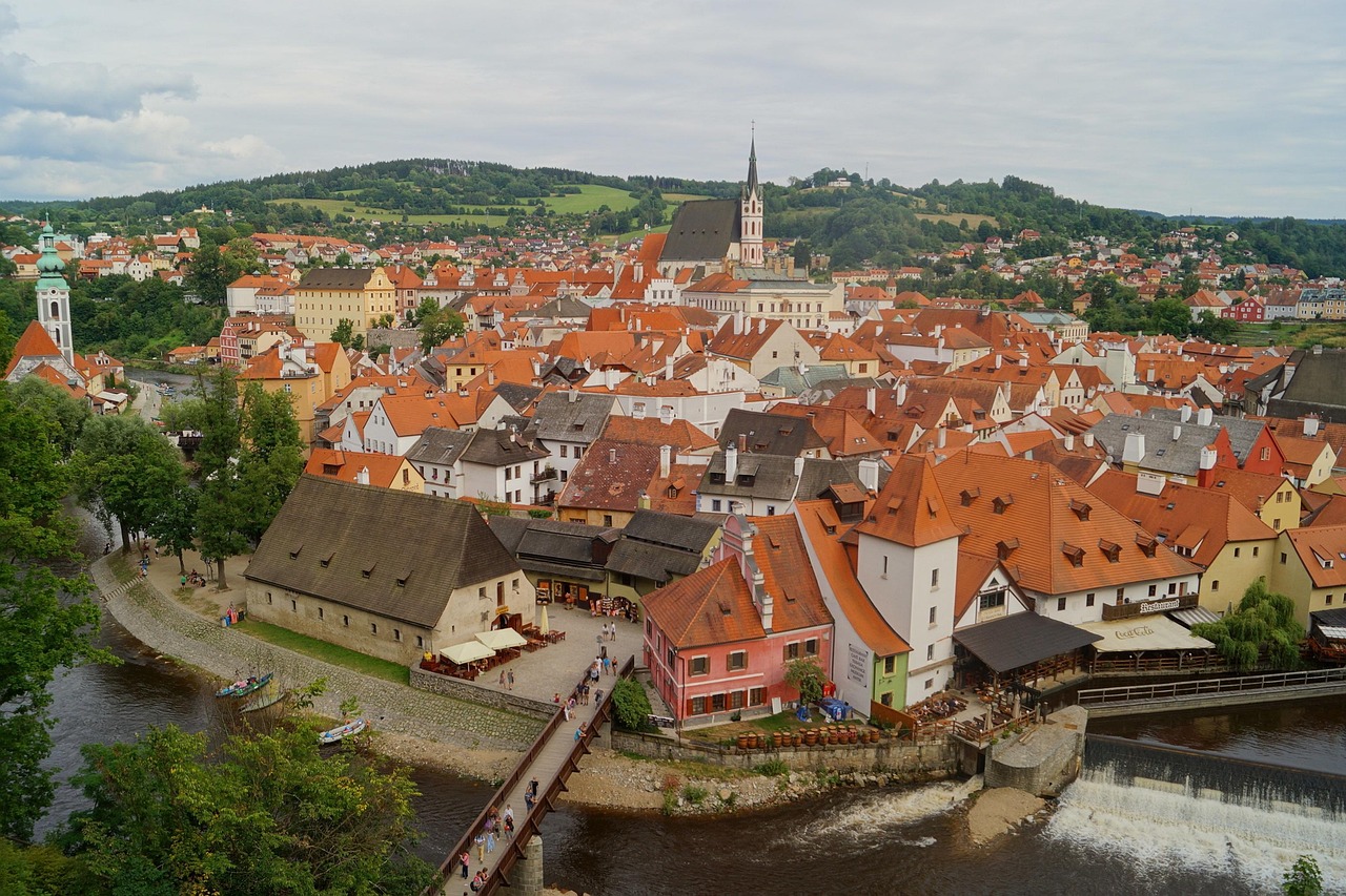 Krumlov - free online jigsaw puzzle photo