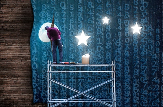 Free artist moon artistic illustration