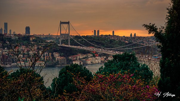 Free Istanbul Bridge photo and picture