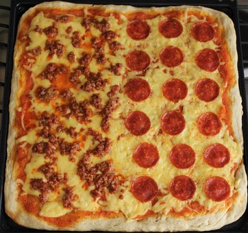 Pizza, Ingrediente, Comida, Nuevo