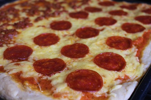 Pizza, Pepperoni, Comida, Queso, Nuevo