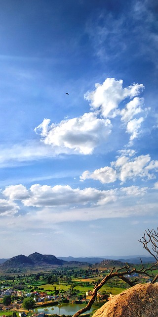 sky, nature, mountains, blue sky, green, ranchi, valley, good day
